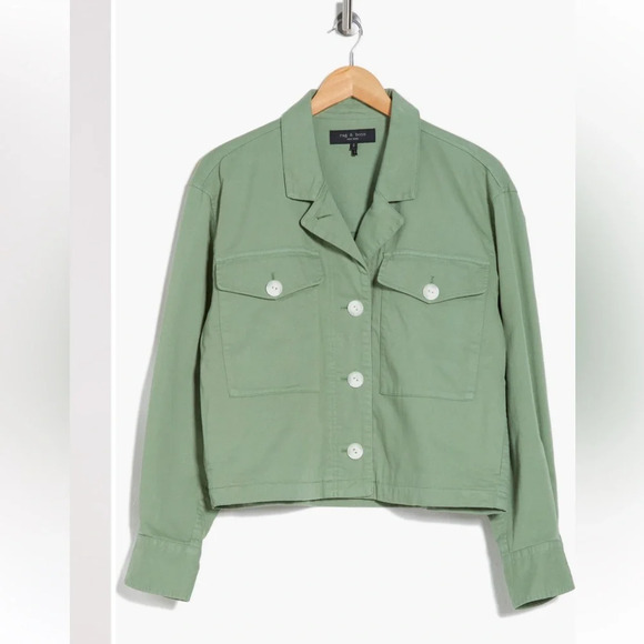 rag & bone Jessie Shirt denim Jean Jacket women’s medium new with tags NWT‎ - Picture 3 of 3